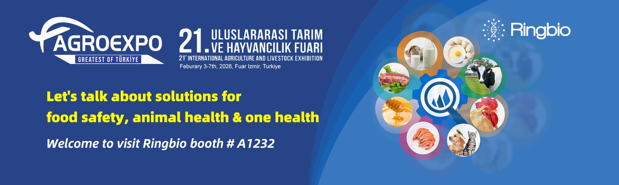 Invitation to Visit Ringbio at Agroexpo 2026, Izmir – Booth #A1232